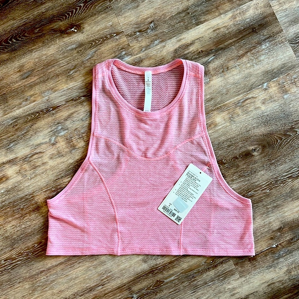Lulus NWT stronger as one muscle tank pink